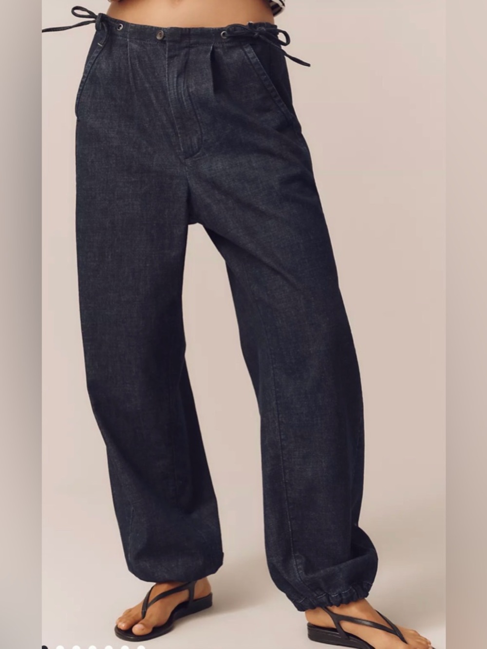 ANTHROPOLOGIE PILCRO MID-RISE PULL-ON JOGGER JEANS SIZE  28 NWT
